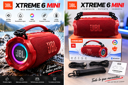 Bocina JBL Bluetooth TWS Xtreme 6 mini